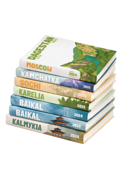 Stack of Melsdiaries photo books